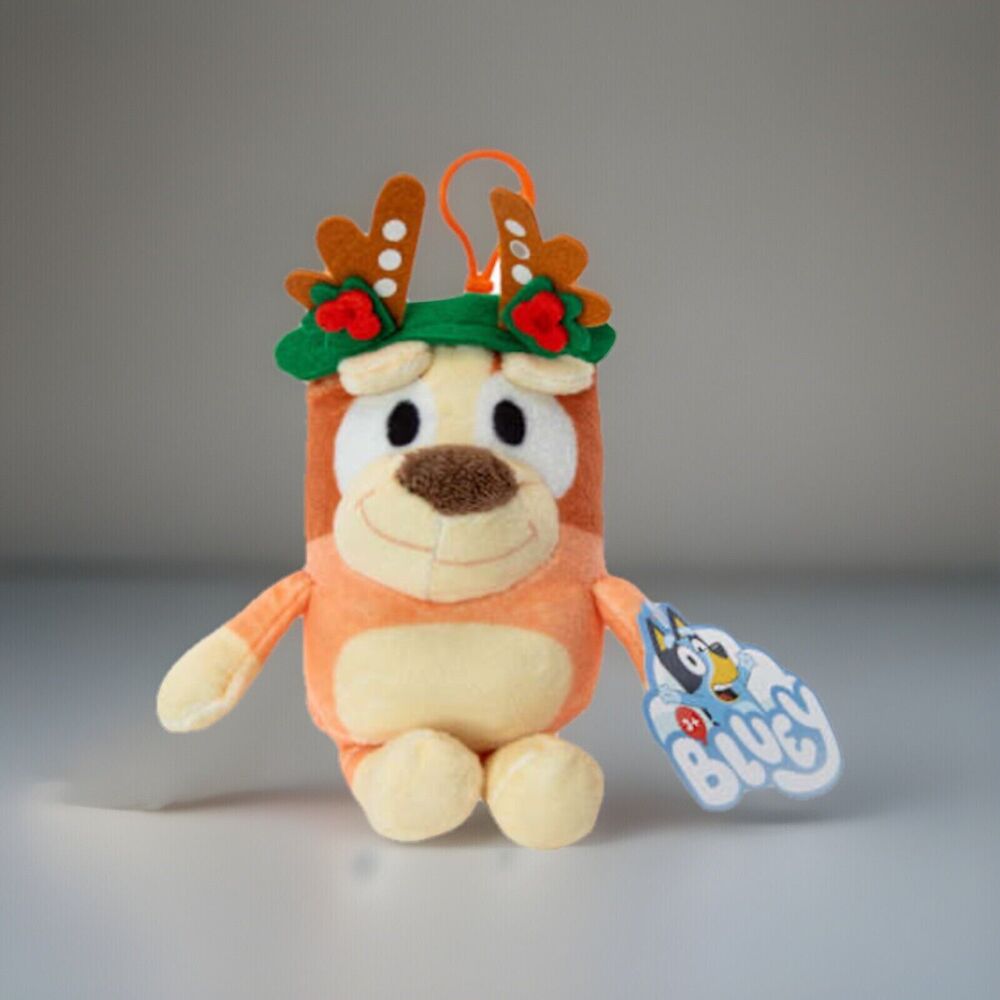 🔥Bingo Christmas Plush Keychain 2024 BNWT🔥